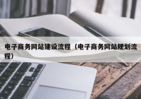 电子商务网站建设流程（电子商务网站规划流程）