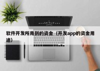 软件开发所用到的资金（开发app的资金用途）