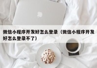 微信小程序开发好怎么登录（微信小程序开发好怎么登录不了）