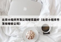 北京小程序开发公司哪家最好（北京小程序开发有哪些公司）