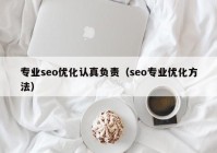 专业seo优化认真负责（seo专业优化方法）