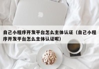 自己小程序开发平台怎么主体认证（自己小程序开发平台怎么主体认证呢）